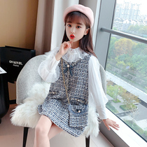 4 children girl dress with dress 5 spring dress 6 Little fragrant wind 7 Han version 8 Girls spring autumn 9 Ocean Gas 10 Princess skirts Long sleeves