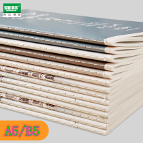 Qiang Lin A5B5 Stitch Book College student classroom notebook car line book notebook simple hipster car line Students Hand Book Art exquisite creative trend notebook 40
