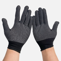 Gloves Labor Wear Resistant Work Plastic Labour Nylon Ultra Slim Tight Hand Non-slip Labour With Glue Point Thin Elastic Chefs