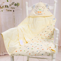 Newborn package Spring and Autumn Winter cotton delivery room discharge newborn baby wrapped quilt thick baby supplies