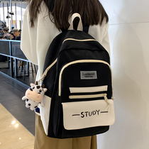 2022 New original small crowd shoulder bag female college capacity junior high school students new package bag tide