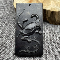 Xiuyu pendant jade carving put pieces antique old goods ancient jade old jade pendant jade collection jade nostalgic jade bi ancient