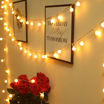 Star Lighting Netting Red Bedroom Adornment LED Small Colorful Lights Flashing Lights String of Star Net Red Light Room Placement