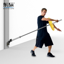 Dongji wall-mounted barbell barrel rack mine frame core force Explosive Force Trainer T-type Rowing