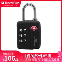 TravelBlue TSA customs lock Rod luggage password lock Overseas travel luggage consignment customs clearance lock