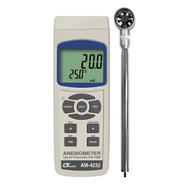 Taiwan Luchang AM-4232 portable outdoor mini metal wind impeller wind speed wind temperature wind meter wind meter