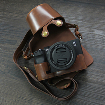 Suitable Sony Micro Single A7C Camera bag ilce-7c Protective Leather case Vintage a7c Camera case Single shoulder crossbody
