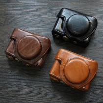 Suitable for sony Z-V1 camera bag leather case sony zv1 protective case vintage silicone case all bag send hand rope