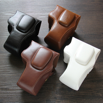 Canon EOS 200D 2 Generation camera Pack R P leather cover 6D2 single anti-retro protective 77D 77D 800D 850D 850D