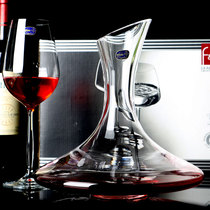 Czech BOHEMIA decanter imported crystal red wine dispenser Hulk wine bottle oblique mouth 1250 ml