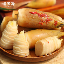 Net Red Hand gold bamboo shoots open bag instant 500g spicy hand-peeled bamboo shoots slightly spicy pickled pepper winter bamboo shoots fresh sour and spicy bamboo shoots