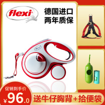 Folleichflexi Alien Traction Rope Small Dog Large Canine Dog Rope Pooch Automatic Telescopic Walking Dog Rope