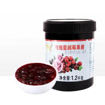 The Yifang Rose Cranberry Jam Jam fruit jam Yifang jam Jam Barrel Fit 1 2kg Fresh Fruit Time Special