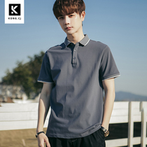 polo shirts men casual 2022 summer new business turtlenecks short sleeves T-shirts mens summer loaded with thin clothes