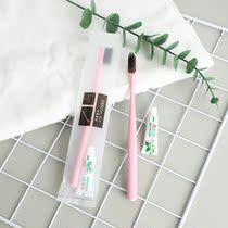 Hotel disposable toiletries suite Hotel toothbrush toothpaste custom hotel disposable toothbrush suite