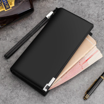 Wallet Male length Zip Hand Bag Fashion Versatile Business Youth Hand Take Bag Multi-Position Men Cell Phone Bag Tide