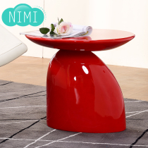 Mushroom table table dining table coffee table creative table table small round coffee table small corner a few sides