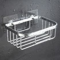 Perforated Bathroom Wall-mounted Kitchen Shelve Kitchen Shelf Seasoning Paper Towel Box Storage Containing Rack Towel Rack Multifunction Aluminum