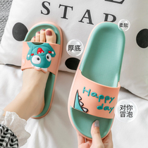  Household slippers womens summer outdoor wear non-slip indoor home living couple cute 2021 new childrens cool drag men