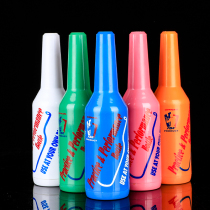 Fancy bartender practice bottle bartender toss color Shaker plastic wine bottle show bottle bartender tool