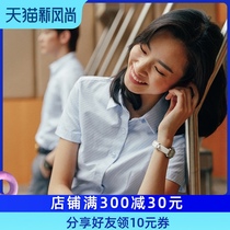 Professional dress short-sleeved summer civil servant formal dress for men and women with the same style interview work dress short-sleeved work suit