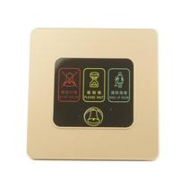 Hotel hotel 220V Dingdong electronic door display with LED indicator light do not disturb doorbell switch touch panel