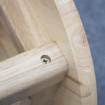 Solid wood bar bench bar stool high footstool mobile phone shop stools milk tea shop stools net red pat version chairs