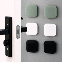 Door handle anti-collision mat refrigerator silicone door rear sticker household wall protection anti-bump mute buffer door sticker