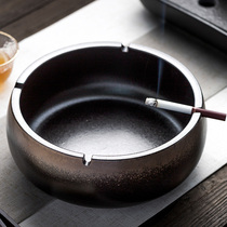 Creative Ashtray Light Lavish Ashtrays Meditation New Chinese Retro Atmosphere in Ashtray Living Room Large Size Megacity