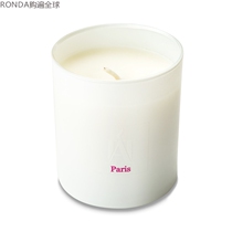 British imported Aroma Holiday soy wax smokeless scented candle fragrance 280g Paris travel floral fragrance