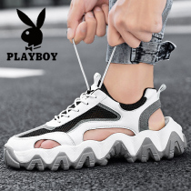 Flowers Playboy Sandals Sandals Mens Models 2022 New Leisure Sports Driving Baotou Beach Shoe Exterior Wearing Dongle Shoes