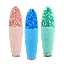 Japan Akira silicone cleanser massage beauty instrument pore cleaner electric face washing rechargeable vibration