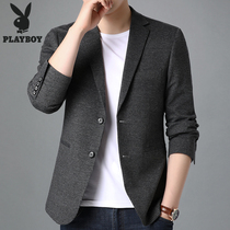 Playboy casual suit mens youth slim handsome small suit formal dress Korean style single West trend coat man