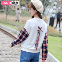 Young girl Autumn dress Korean leisure long sleeve T-shirt high school girls Spring and Autumn new junior high school students pullover top