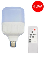 LED remote control bulb energy-saving wireless 27 screw remote control lamp creative timing intelligent bedside lamp dimming nightlight