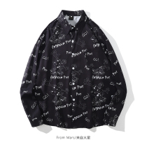 From Mars towards the future of American cartoon fun design fashion brand hip hop oversize loose bf