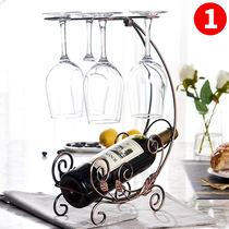 Creative wine rack upside down red wine cup holder European wine rack ornaments display rack goblet rack wine cup holder