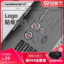 Film and television Hurricane LOGO stickers collection no trace glue anti-wear waterproof creative personality mobile phone computer mac notebook
