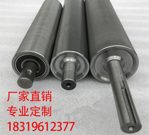 Galvanized non-powered roller stainless steel rubber roller conveyor belt roller assembly line roller Roller roller accessories