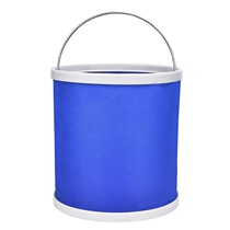 Portable car telescopic bucket 1L folding bucket large car travel outdoor fishing retractable tube
