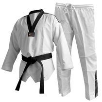 Pure cotton adult coach performance taekwondo suit combat suit Men and women lift taekwondo clothing training suit clothes black belt