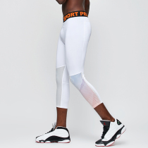 Basketball leggings seven points shark pants Mens Fitness sports leggings American training pants quick-dry high-elastic compression pants
