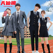 School uniforms high school students men and women vocational preschool teachers Gardeners big school class clothes workwear suits JK uniforms student couples