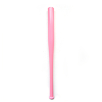 Pink solid wood baseball bat Rod car weapon bad jk photo cos props clown girl fight self-defense stick