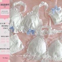 Milk white rabbit candy~First love Japanese dream girl underwear Female thin summer lace small chest gathered bra