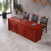 ZHONGWEI ZHONGWEI paint podium podium presiding over trial table long table conference table Table 2 1 m