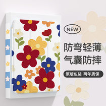 Huawei matepad11 protective sleeve oil painting flowers Pro10 8 flat computer anti-fall pro clear glory v6 with pen slot flat acrylic anti-bend 10 4 protective shell upscale new
