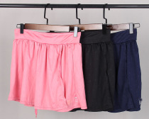 Single - layer exercise cross skirt leisure dry skinny gym running yoga half - skirt female lining G81
