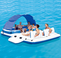 Bestway Ocean Park Luxury lounger Water floating row Inflatable floating bed Floating lounge Floating boat Swimming