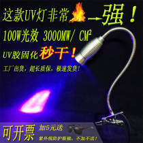 led Super Energy point light source purple uv uv shadowless ink green oil curing fluorescent anti-counterfeiting detection lamp
